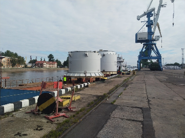 Доставка комплектующих транспортного шлюза  для АЭС Куданкулам