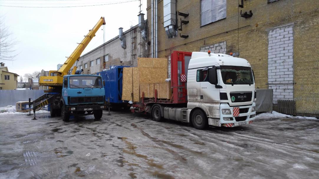 Перевозка оборудования в г. Казань